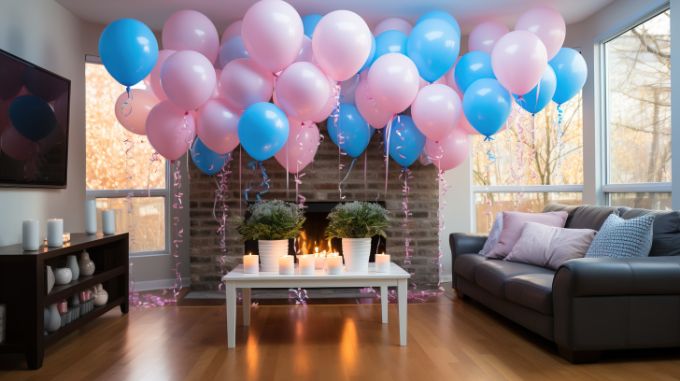 Babyparty Das eigene Zuhause gehoert zu den beliebtesten Orten fuer eine Babyparty